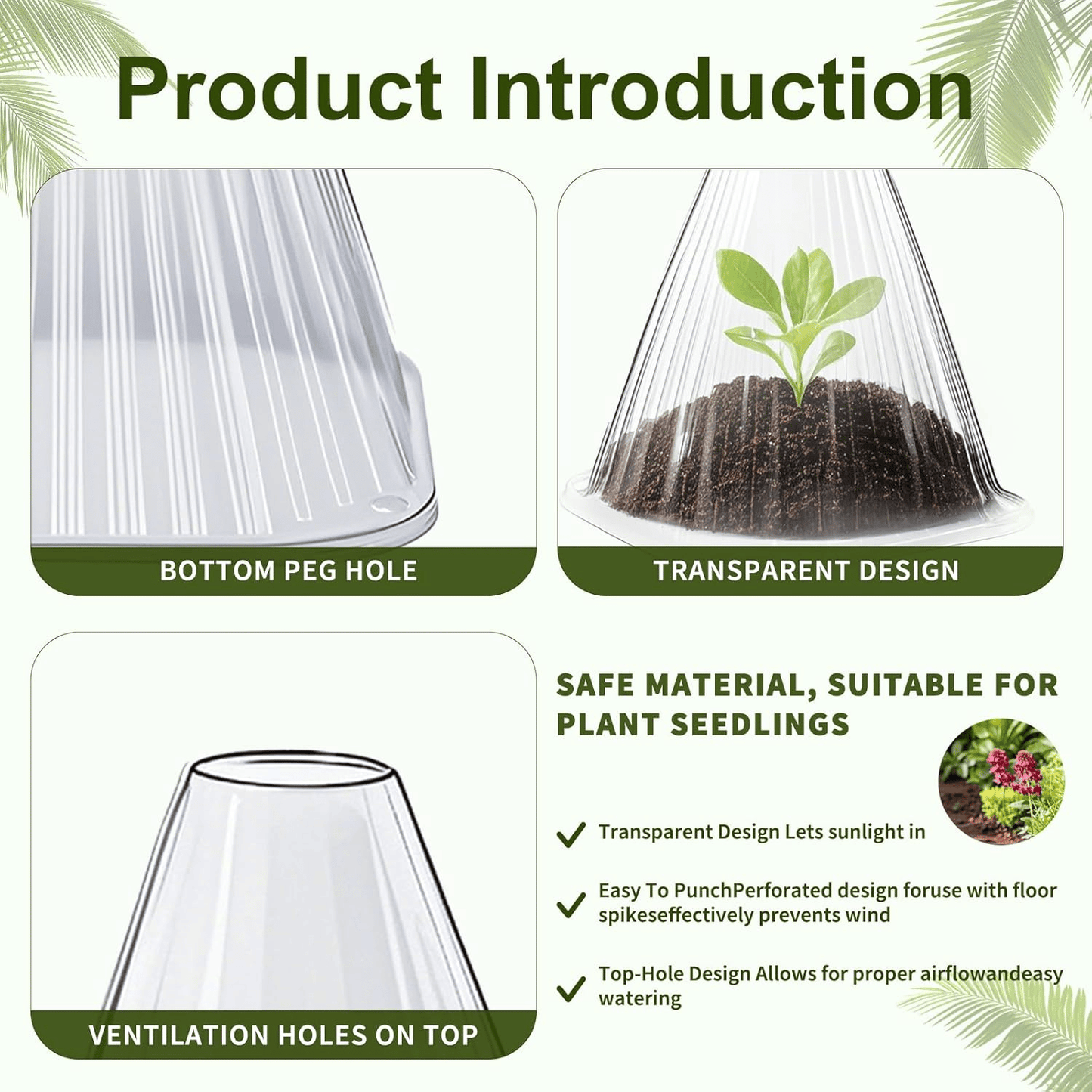 🌱Gardening Greenhouse Plant Covers (10 PCS/Set)