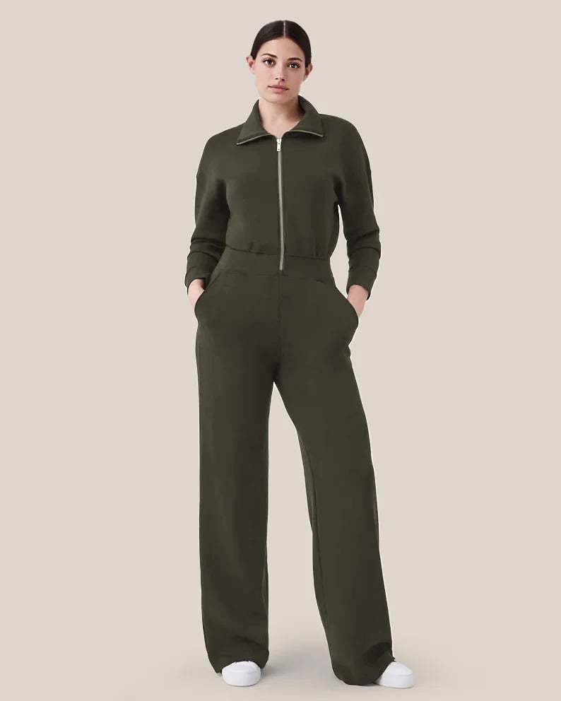 Long Sleeve Wide Leg Jumpsuit 🔥Buy 2 Free Shipping🔥