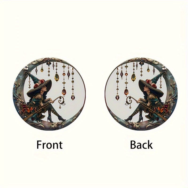 🧙♀️Beautiful Witch - Personalized Witch Window Hanging Suncatcher Ornament