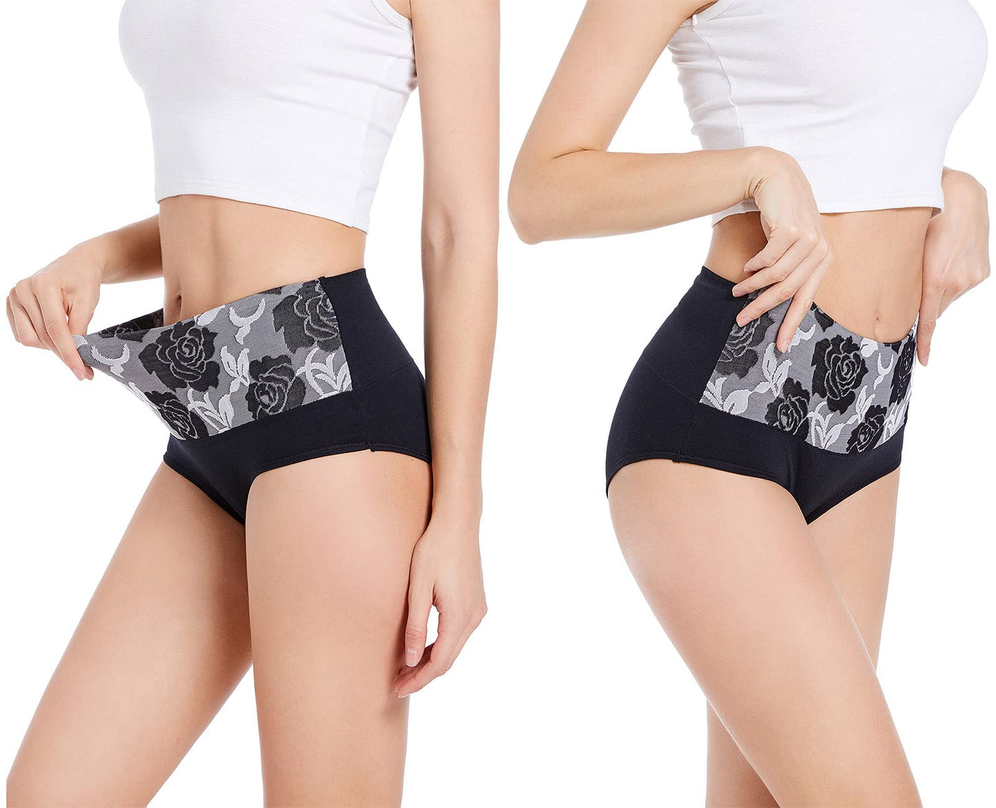 🔥Buy 5 Get 5 Free Cotton Tummy Control Underwear