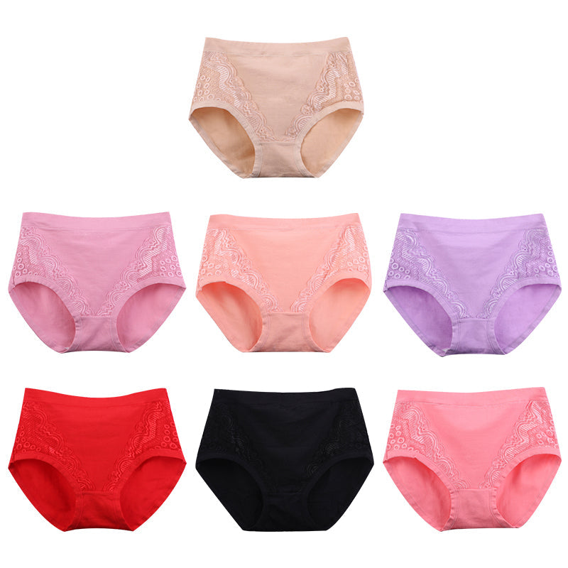 2025 Plus Size High Waist Leak Proof Cotton Panties - Hot Sale 48% OFF