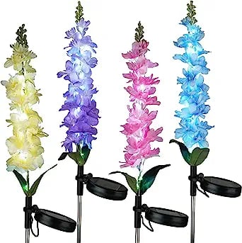 hambort™-Outdoor Solar Violet Flower Lights