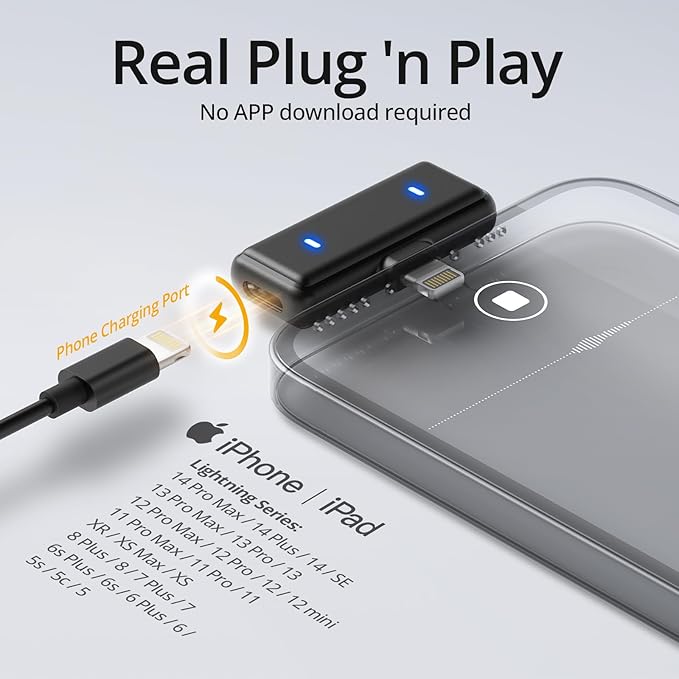 🔥Wireless Lavalier Microphone