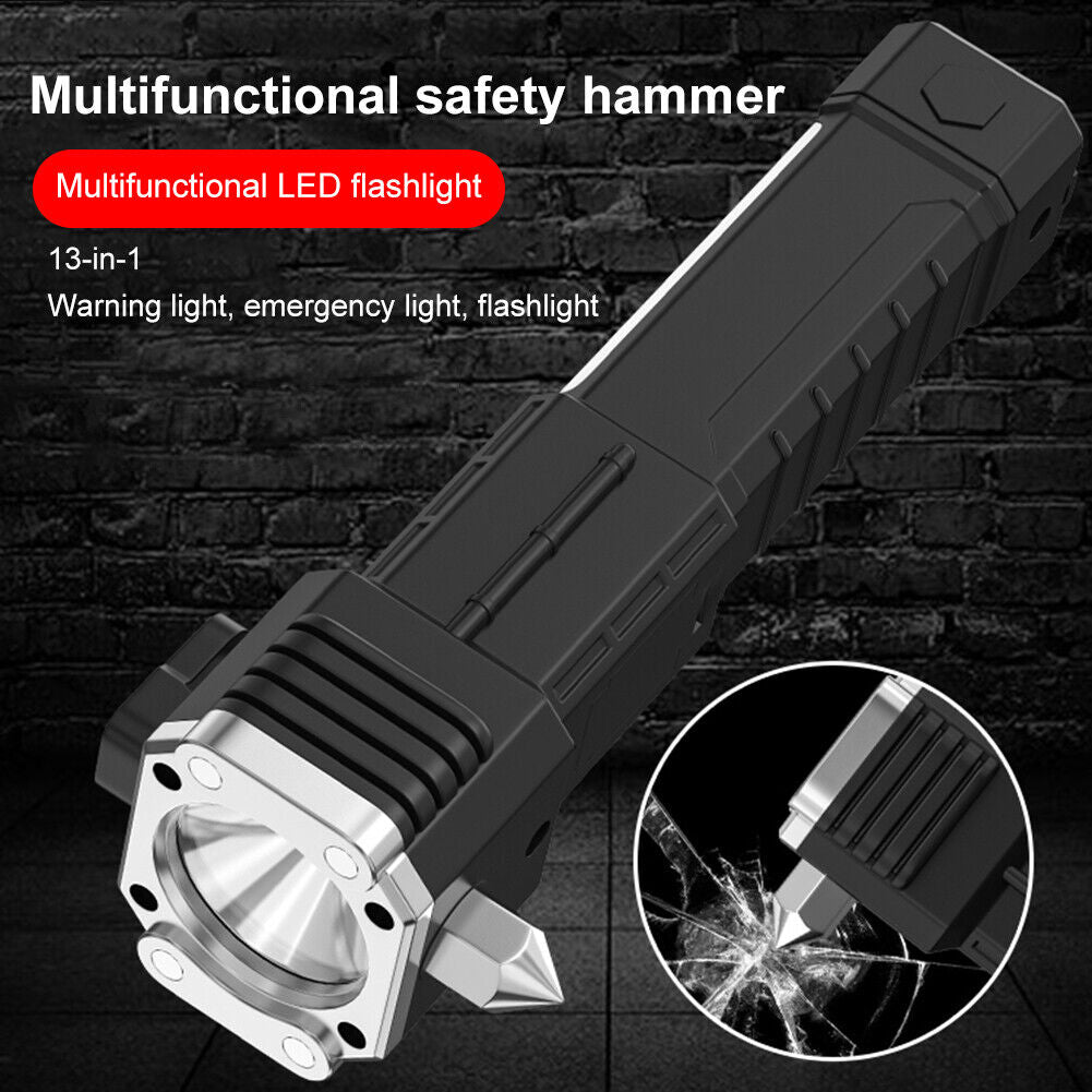 Super Bright Rechargeable LED Handheld Flashlight Portable Spotlight 4 Mode New