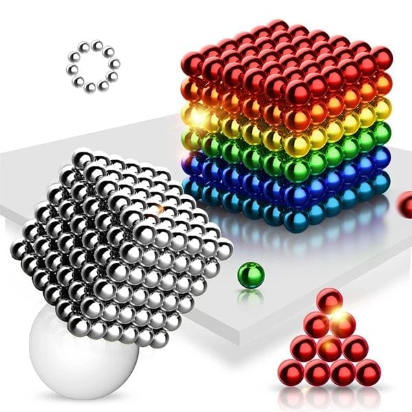 (❤️) Multi Colored 216 Pcs/ 512 Pcs Magnetic Balls,🎁Buy More Save More🎁