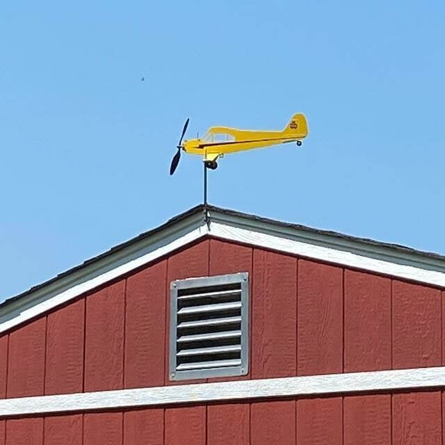 hambort™-Piper J3 Cub Airplane Weathervane - Gifts for flight lovers