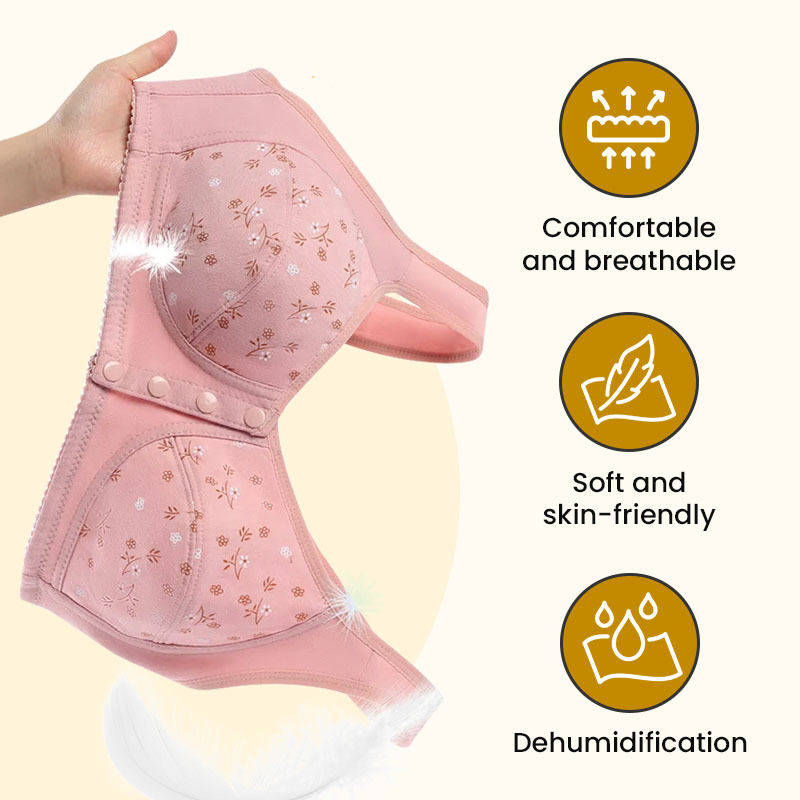 🔥 80% OFF - Comfortable & Convenient Front Button Bra