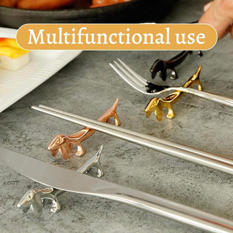 Metal cutlery rack