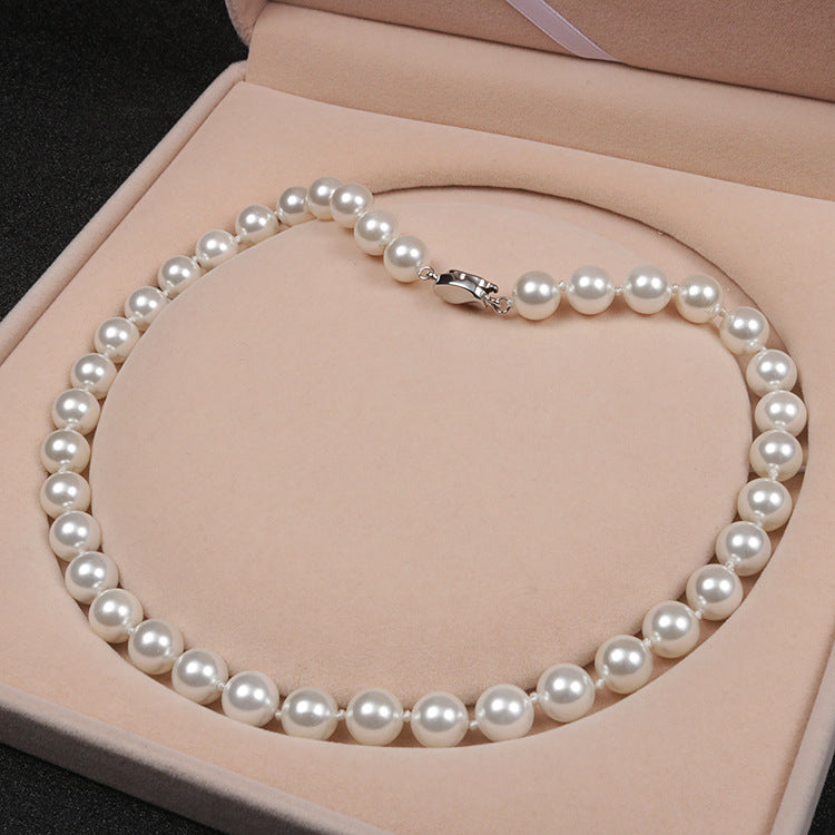 š„Limited Time Promotionš„Temperament deep sea shell pearl necklace
