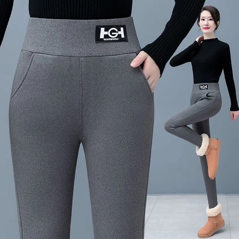 Women’s Fashionable Thermal Cashmere Slim Pants