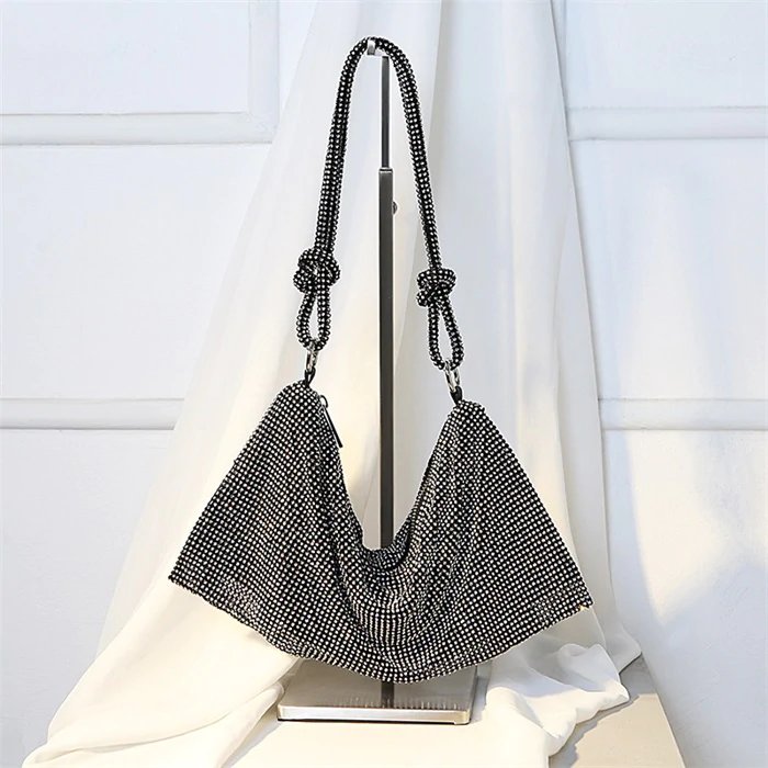 🔥Summer Hot Sale🔥Luxury Design Shiny Rhinestones Handbag