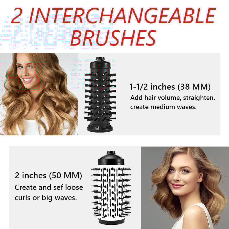 ๐49% OFF!! 3-in-1 Hot Air Styler and Rotating Hair Dryer for Dry hair, curl hair, straighten hair