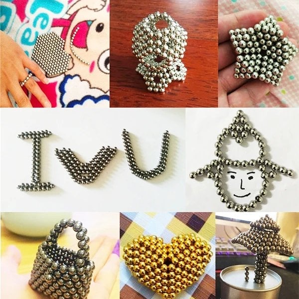 (❤️) Multi Colored 216 Pcs/ 512 Pcs Magnetic Balls,🎁Buy More Save More🎁