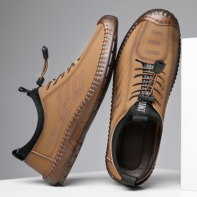 New 2025 fashion casual tendon sole soft sole men's shoes