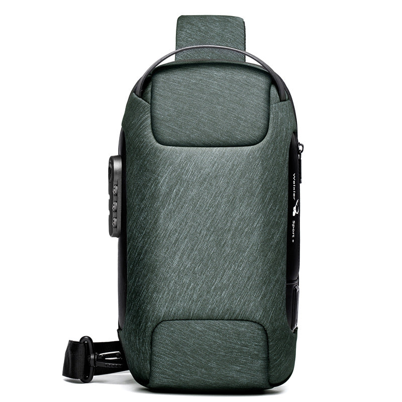 USB charging sport sling Anti-theft shoulder bag(BUY 2 FREE SHIPPING WORLDWIDE!)
