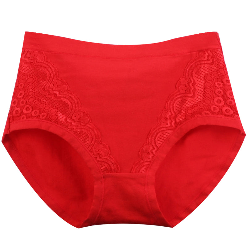 2025 Plus Size High Waist Leak Proof Cotton Panties - Hot Sale 48% OFF