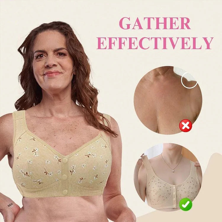 🔥 80% OFF - Comfortable & Convenient Front Button Bra