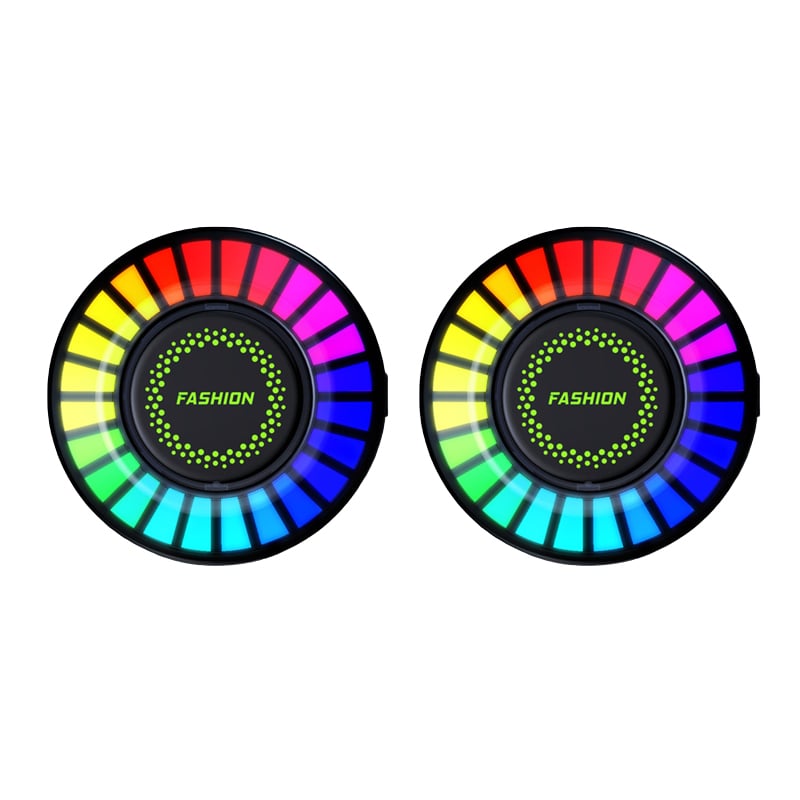 Bluetooth Car RGB Ambient Light USB Vehicle Rhythm Fragrance Lamp Strip Air Freshener