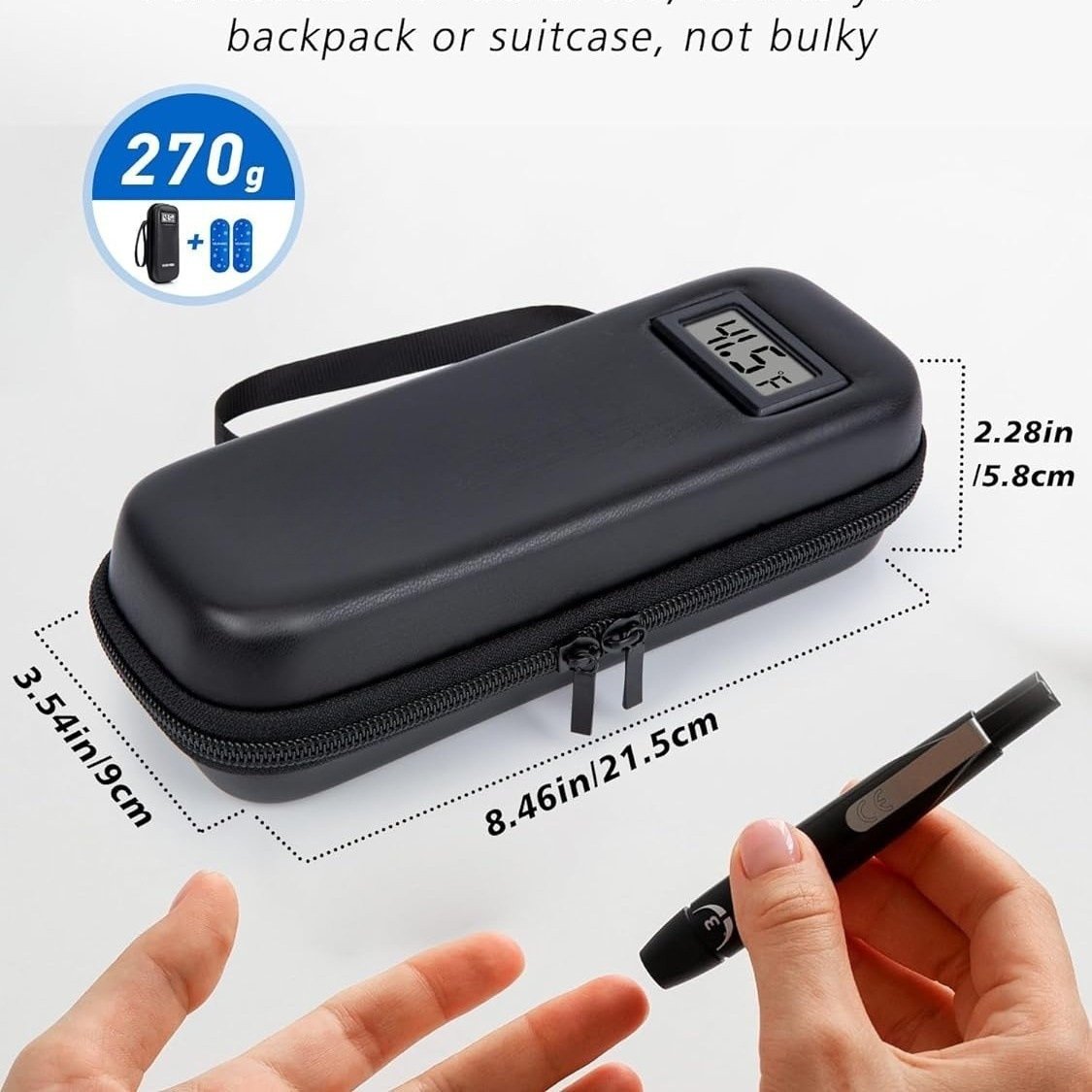 💉 Travel Worry-Free - ✨ Insulin Cooler Travel Case - For Safe, Cool Storage Anywhere!