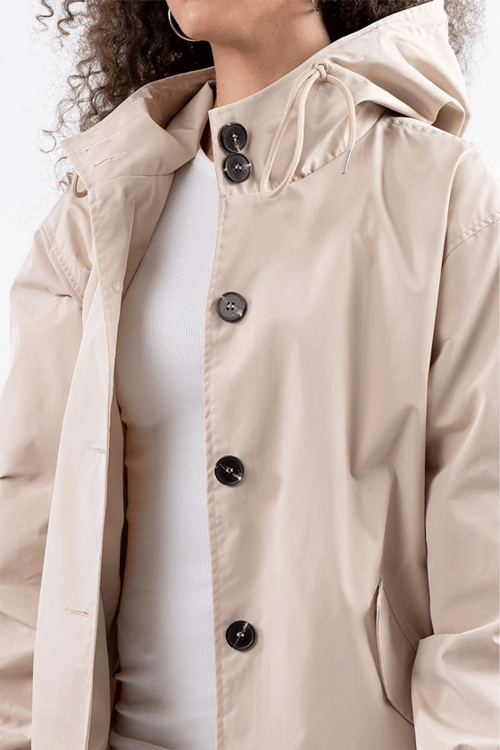 🔥Hot SALE 49%OFF🔥Water Resistant Oversized Hooded Windbreaker Rain Jacket