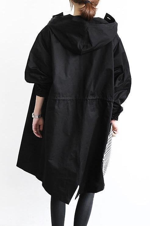 🔥Hot SALE 49%OFF🔥Water Resistant Oversized Hooded Windbreaker Rain Jacket