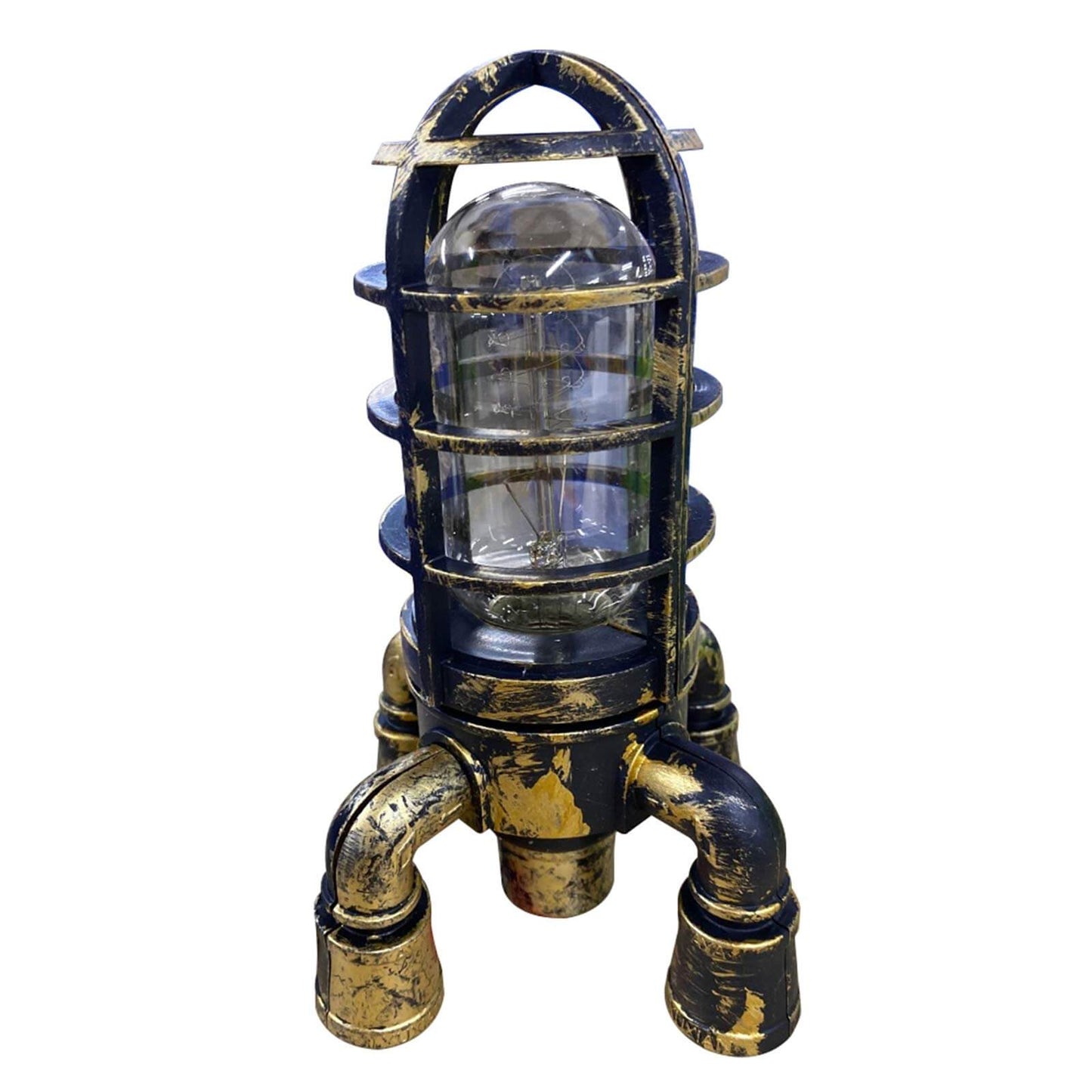 VINTAGE STEAMPUNK ROCKLAMP