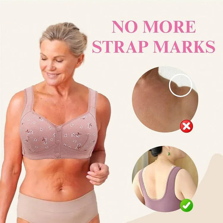 🔥 80% OFF - Comfortable & Convenient Front Button Bra