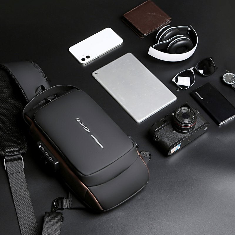 USB charging sport sling Anti-theft shoulder bag(BUY 2 FREE SHIPPING WORLDWIDE!)