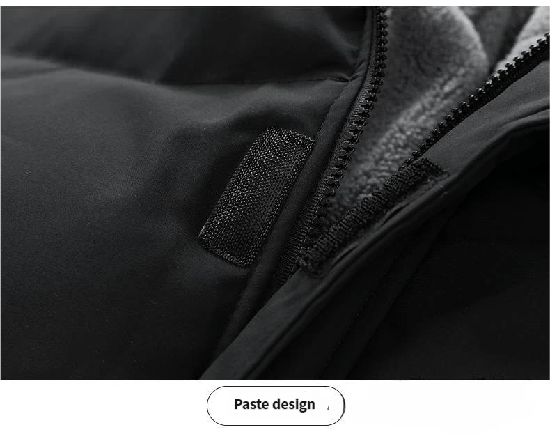 π₯ Men's Thickened Winter Jacket: Windproof Fleece-Lined Hooded Coat π§₯ | Cold-Resistant, Full-Zip + Pockets | Casual Outdoor Warm Coat (Regular Fit) βοΈ