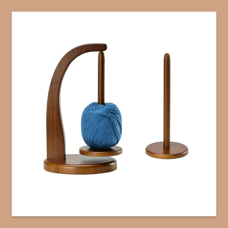 Wooden Yarn Spool Rack | Crochet Gift for Knitting Lovers💕