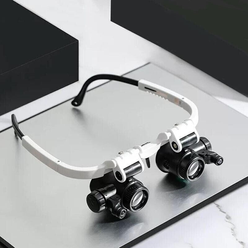 LED Glasses Magnifier 8x 15x 23x(BUY 3 FREE SHIPPING)