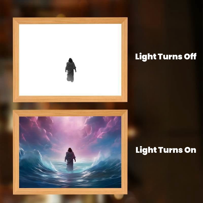 MiracleLamp - 4D LED Inspiring Jesus Painting