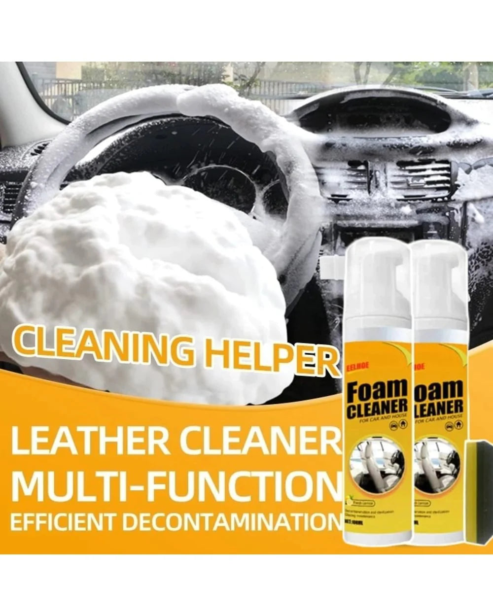 🔥2025New Year Sale - Car Magic Foam Cleaner
