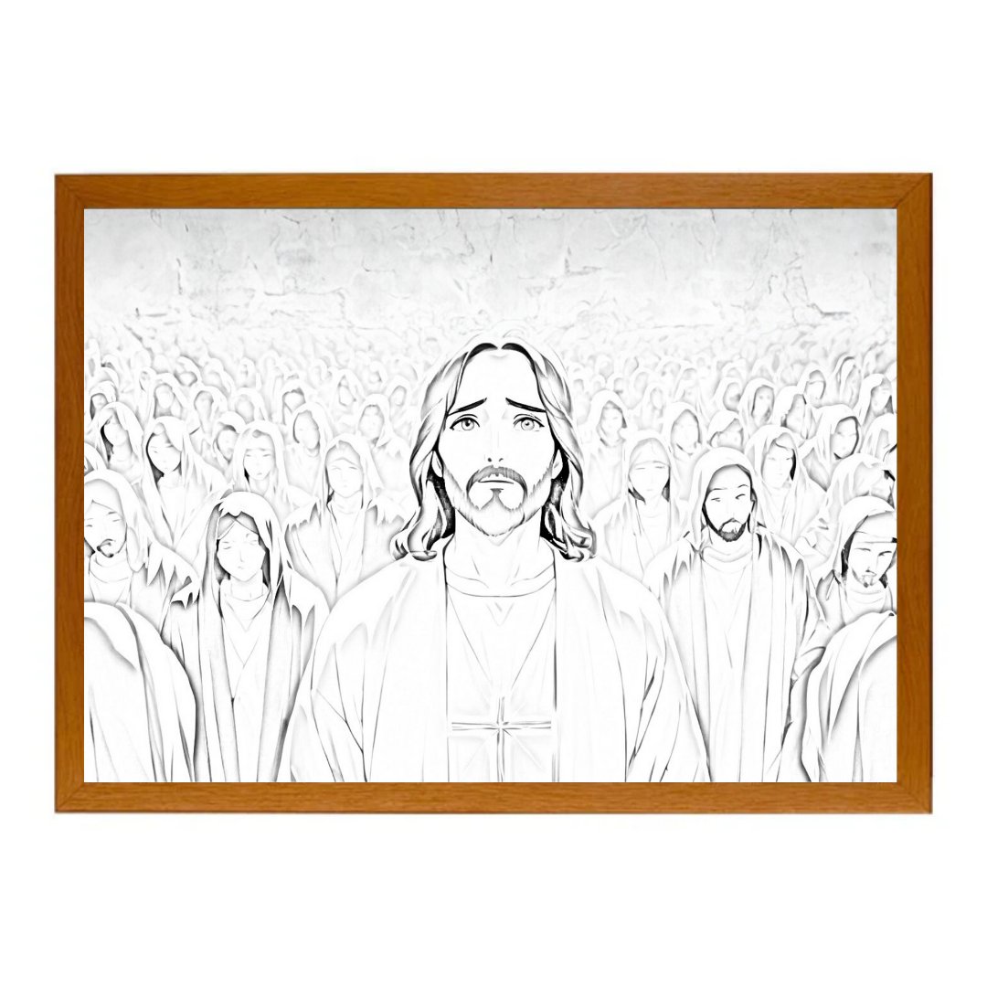 MiracleLamp - 4D LED Inspiring Jesus Painting