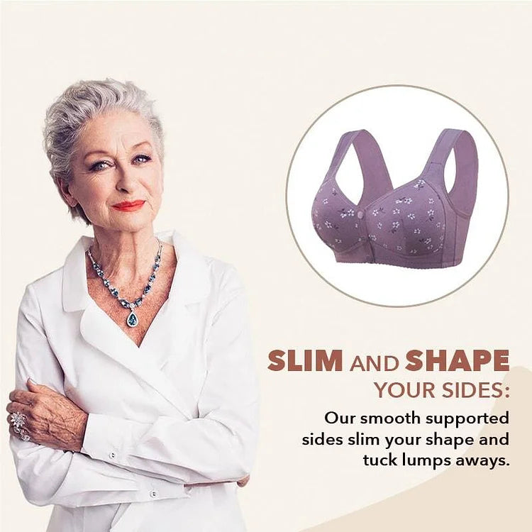 🔥 80% OFF - Comfortable & Convenient Front Button Bra