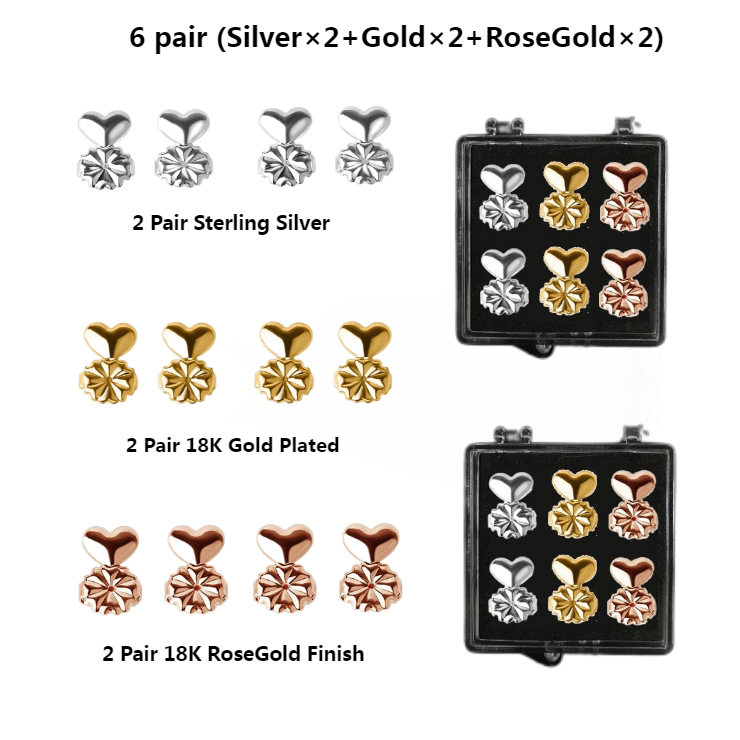 2025 New Earring Lifters - Buy 2 Pair get 2 Pair Free NOW