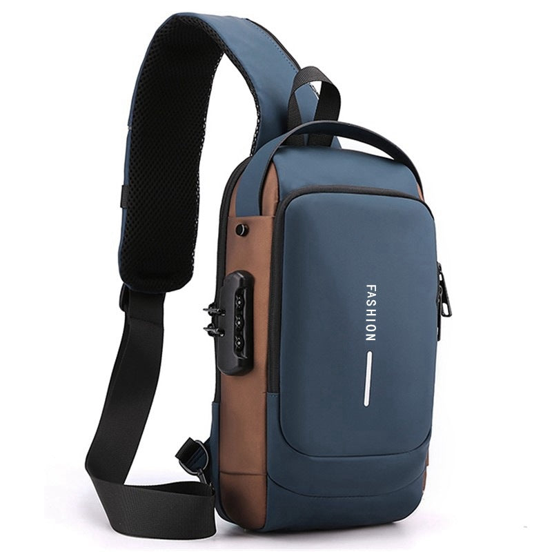 USB charging sport sling Anti-theft shoulder bag(BUY 2 FREE SHIPPING WORLDWIDE!)