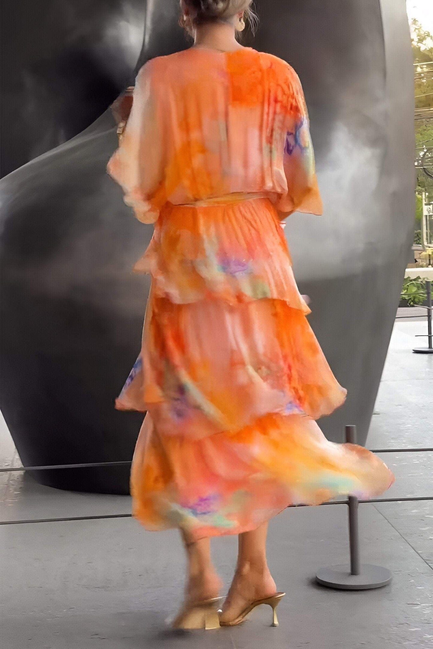 MOLLY - ELEGANT CHIFFON DRESS!