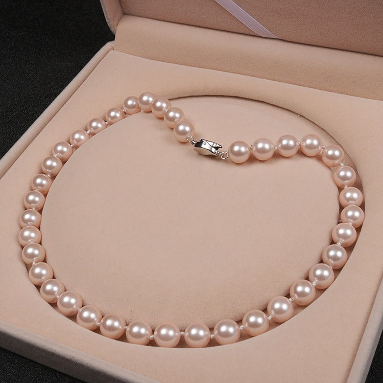 š„Limited Time Promotionš„Temperament deep sea shell pearl necklace