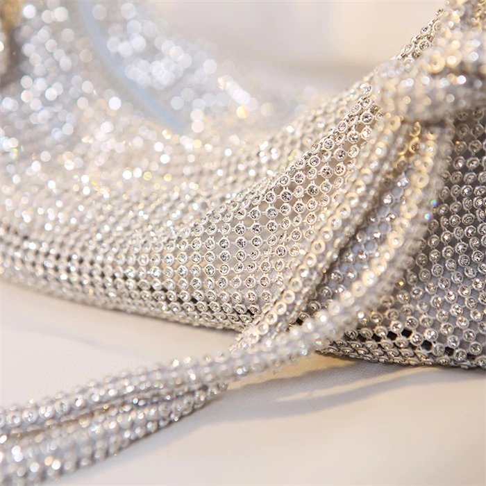 🔥Summer Hot Sale🔥Luxury Design Shiny Rhinestones Handbag