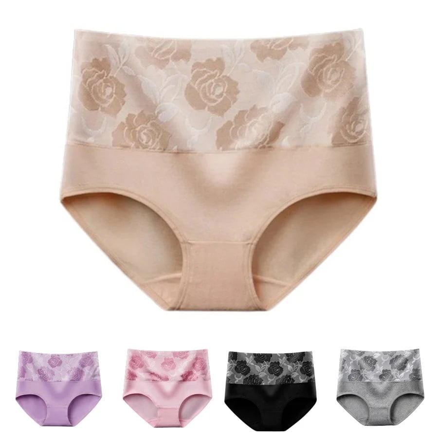🔥Buy 5 Get 5 Free Cotton Tummy Control Underwear