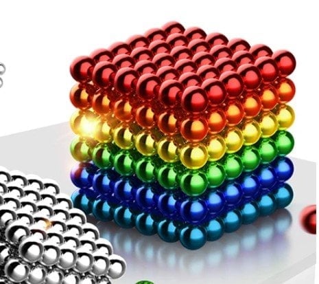 (❤️) Multi Colored 216 Pcs/ 512 Pcs Magnetic Balls,🎁Buy More Save More🎁