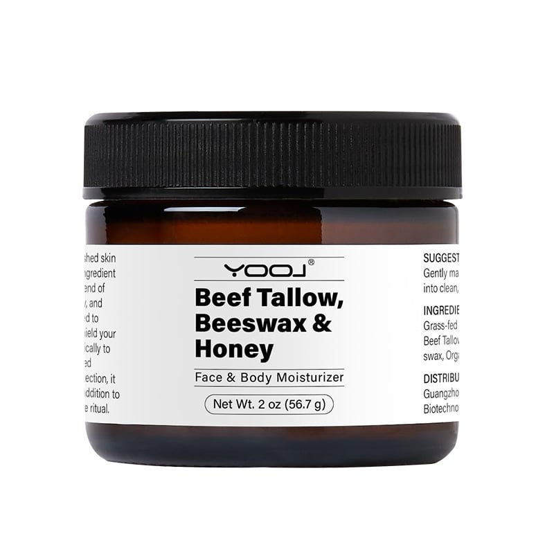 🎅Beef Tallow Beeswax and Honey Face Moisturizer - Handmade All-Natural Moisturizer