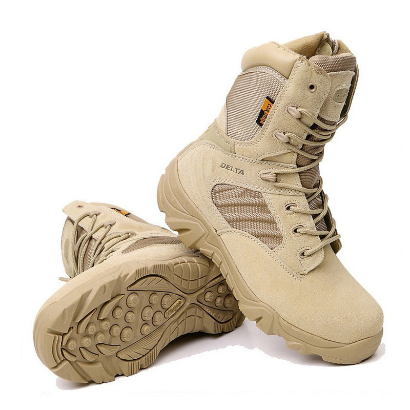 Military men's combat boots