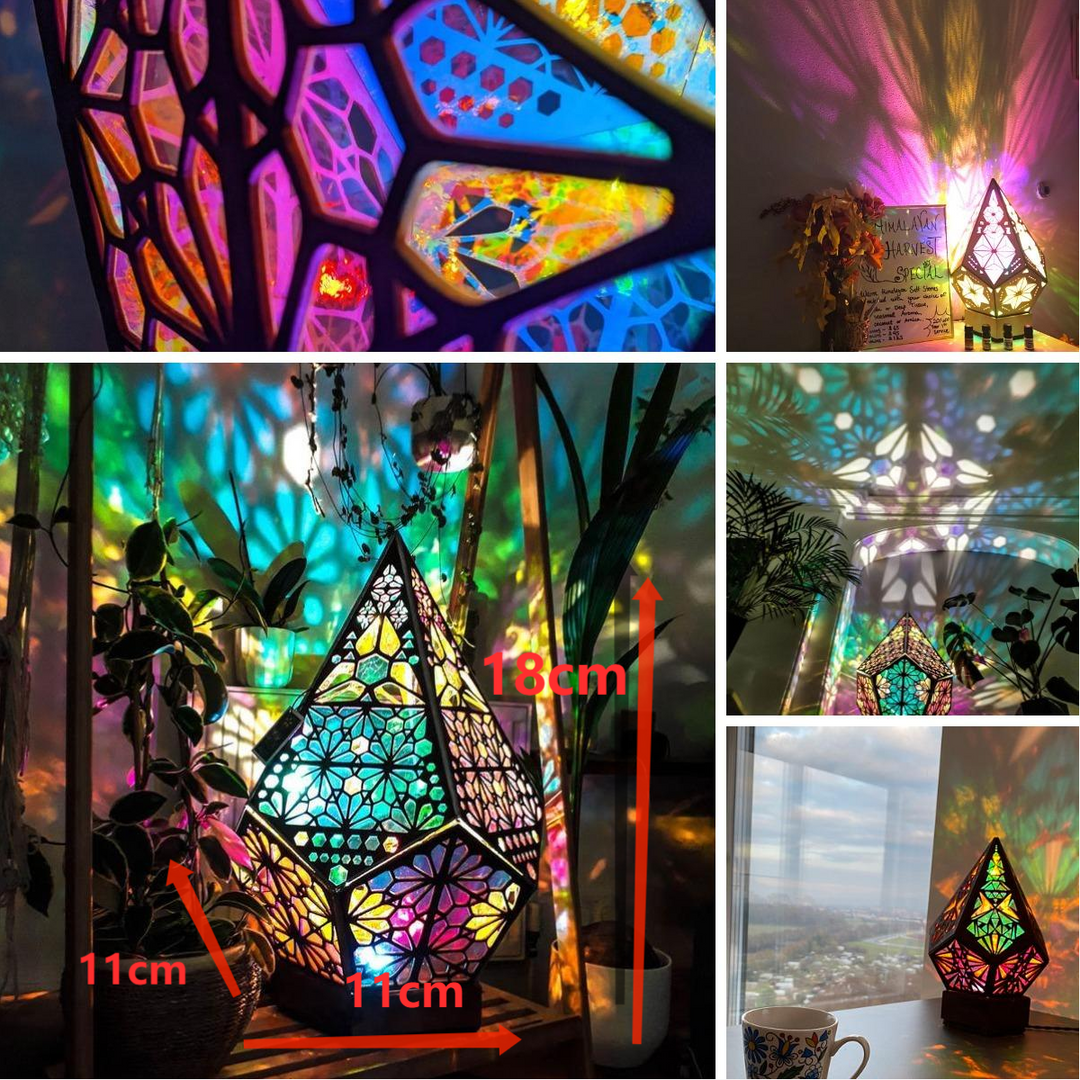 Colorful Floor Lamp - Bohemian Light