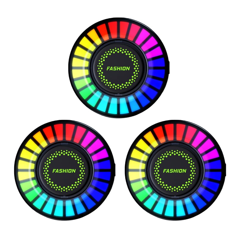 Bluetooth Car RGB Ambient Light USB Vehicle Rhythm Fragrance Lamp Strip Air Freshener