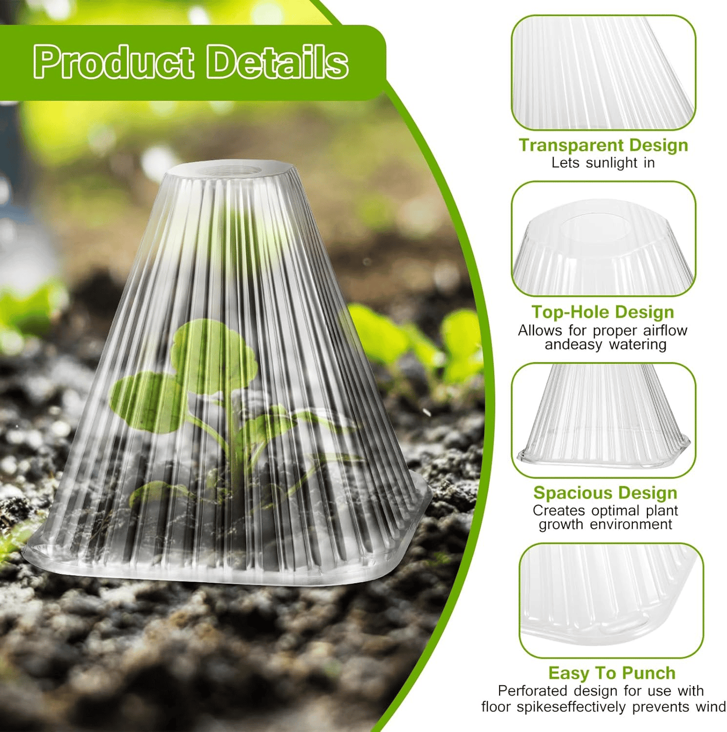 🌱Gardening Greenhouse Plant Covers (10 PCS/Set)