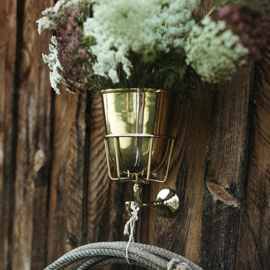 🌷Handcrafted Opal Wall Vessel