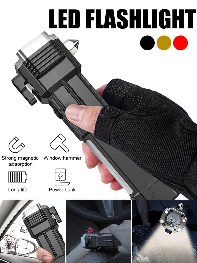 Super Bright Rechargeable LED Handheld Flashlight Portable Spotlight 4 Mode New