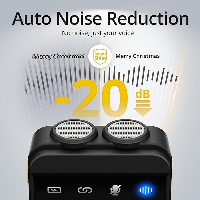🔥Wireless Lavalier Microphone